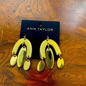 Ann Taylor earrings. Never worn.